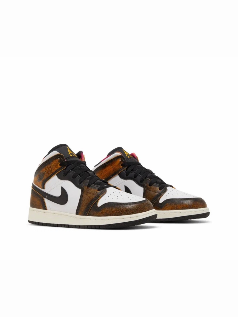 Air Jordan 1 Mid SE GS 'Wear-Away - Taxi